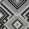 Homeroots 3' X 5' Black Gray And Ivory Tribal Washable Indoor Outdoor Area Rug 598094 - alternate 7