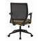 Office Star Products EM Series Screen Back Task Chair with "T" Arms, Fine Tune Herb EM51022N-K103 - alternate 3