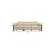Homeroots 103" Beige Top Grain Leather Reclining Metal USB Sofa 720327 - alternate 10