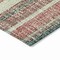 Homeroots 10' X 14' Burgundy And Silver Striped Washable Indoor Outdoor Area Rug 632208 - alternate 8