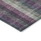 Homeroots 9' X 12' Plum Eggplant And Gray Plaid Washable Indoor Outdoor Area Rug 613991 - alternate 8
