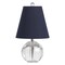 Jonathan Y Goddard 16" Crystal Ball/Metal LED Table Lamp, Clear/Navy JYL2079D - alternate 6