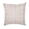 Homeroots 24" Ivory Check Cotton Blend Throw Pillow With Embroidery 549441 - alternate 7