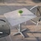 Flash Furniture TopGuard 24" x 30" Gray Faux Concrete Outdoor Tabletop with Seamless Surface Technology ST-RT24X30INB-1-M-3A-CM-GY-GG - alternate 10