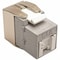 Tripp Lite Keystone Jack, Toolless, Cat6a, Ca6a, Gray N238-001-GY-TFA - alternate 1