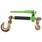 Mytee Products 5/16in- 3/8inFolding Handle Ratchet Chain Binder w/ 3/8inGrab & 1/2inSlip Hook CBRS-FH516SH - alternate 9