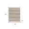 Homeroots 60" X 50" Beige Woven Cotton Striped Throw Blanket with Fringe 516617 - alternate 7