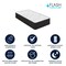 Flash Furniture Dream Cooling Gel 12 Inch Foam and Pocket Spring Hybrid Mattress, Twin Mattress in a Box BS-E230P-R-T-12-C-BK-GG - alternate 10