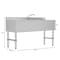 Koolmore Underbar Sink, Stainless Steel, 62.8 in W x 17.9 in L x 21.3 in H SBR3B60-LR-320 - alternate 8