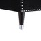 Homeroots 85" Black Velvet Wood Sofa 543930 - alternate 7