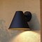 Vaxcel Smith, 9 in H, Black Outdoor Wall Sconce, Metal Shade, Dark Sky T0819 - alternate 9