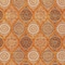 Homeroots 9' X 12' Orange Ivory And Gray Floral Medallion Washable Indoor Outdoor Area Rug 614621 - alternate 8