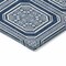 Homeroots 8' X 10' Navy Blue And Ivory Geometric Washable Indoor Outdoor Area Rug 610838 - alternate 8