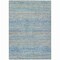 Homeroots 8' X 10' Blue And Charcoal Striped Washable Indoor Outdoor Area Rug 615659 - alternate 9