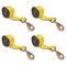 Mytee Products 4PK 2inx27ft Winch Straps w/Flat Snap Hook for Flatbed Utility Trailer 3333lbs WLL, 4PK WS227SHx4 - alternate 7
