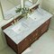 James Martin Vanities Lorelai 60in Double Vanity, Mid-Century Walnut w/ 3 CM Victorian Silver Silestone Top 424-V60D-WLT-FVSL - alternate 9