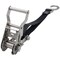 Mytee Products 2PK 1inx10ft Stainless Steel Ratchet Straps w/S-Hooks for Saltwater - 765 lbs BS, 2PK RS110SH-BLK-SSx2 - alternate 8
