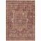 Homeroots 3' X 5' Burgundy Medallion Washable Indoor Outdoor Area Rug 607992 - alternate 8