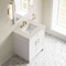 James Martin Vanities Bellshire 30" Single Vanity, Bright White w/ 3 CM Siberian Silestone Top 660-V30-BW-3SFR - alternate 9