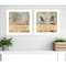 Homeroots Set Of Two Dream or Relax White Framed Print Wall Art, 2PK 405669 - alternate 4
