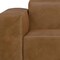 Homeroots 88" Brown Leather Modular Wood Sofa 641010 - alternate 8