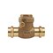 Everflow Press Swing Check Valve, Cast Brass 1/2" 400R012-NL - alternate 2