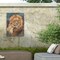 Trademark Fine Art Outdoor Canvas Art David Stribbling 'Lion Love portrait' Wall Art for Patios, or Gardens GRL01519-OC3547WR - alternate 4