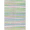 Homeroots 5' X 8' Mint Green Pink And Blue Striped Washable Indoor Outdoor Area Rug 597338 - alternate 6