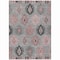 Homeroots 10' X 14' Gray Mauve And Charcoal Southwestern Washable Indoor Outdoor Area Rug 615139 - alternate 8