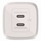 Belkin BOOST CHARGE Pro Dual USB-C GaN Wall Charger with PPS, White WCH013DQWH - alternate 8