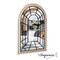 Uniquewise Set of 2 Arched Large 39.37 x 27.56 in Window Metal Mirror, Windowpane Shaped Decoration QI004670.2 - alternate 10