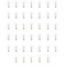Bulbrite 40W Dimmable Clear G16.5 Incandescent Light Bulbs, Candelabra E12 Base, 2700K, 40PK 861264 - alternate 1