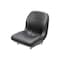 Uni Pro 128 Bucket Seat, With Slide Rails, Black Vinyl 8643 - alternate 1