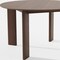 Homeroots 51" Brown Solid Wood Round Top Dining Table 712180 - alternate 5
