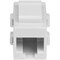 Startech.Com White Cat 6 RJ45 Keystone Jack Coupler C6KEYCOUPLWH - alternate 2