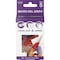 Lee Gel Fingertip Grips, Size 5, Assorted, PK10, Thermoplastic Elastomers(TPE), Blue; Clear; Green; Red 61050 - alternate 1
