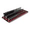 Tekton 1/4in Dr. Shallow, Semi-Deep, and Deep 12pt Impact Socket Set w/Rails and Trays, 48pc (4-17 mm) SID90114 - alternate 1