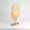 Vidalite Amud Bamboo Wicker Table Lamp, Natural Wood Finish, Stitched Velvet Detailing, Dimmable, USB Port CE1009080 - alternate 7