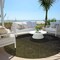 Homeroots 8' Olive Green And Charcoal Round Abstract Washable Indoor Outdoor Area Rug 588962 - alternate 7