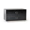 Homeroots 19" Black Solid Wood Nightstand 284147 - alternate 4