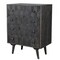 Homeroots 27" Dark Gray Solid Wood Four Drawer Dresser 489201 - alternate 5