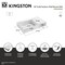 Kingston Brass 36" Solid Surface Console Sink, 8-Inch, 3-Hole, Matte White VPB3368SQA - alternate 5