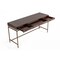 Homeroots 63" Dark Mango Manufactured Wood Rectangular Writing Desk With Three Drawers 482428 - alternate 6