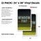 Signmission Window Tint, Vinyl Decals Only 24 Inch x 36 Inch, Vinyl Decal, 2PK DSB-2436-2PACK-30438 - alternate 2