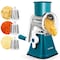 Nutrichef 3 in 1 Cheese Grater & Shredder, Green NCCHS3DRGN - alternate 1