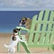 Homeroots Dogs at the Beach Unframed Wall Art 397366 - alternate 7