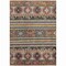 Homeroots 5' X 8' Rust Gray And Gold Tribal Washable Indoor Outdoor Area Rug 615417 - alternate 8