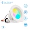 Infibrite 4 In. WiFi Smart 9W 810LM Recessed Retrofit LED Downlight Kit, Alexa/Google, Wet Rated IB-003-1-9W-WH - alternate 8