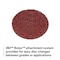 3M Cubitron 3M II Roloc Fibre Disc, 36+, TR+, Red, 2 in, Die R200P, 1000PK 982C - alternate 6
