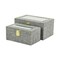 Homeroots Canter Isle Gray Linen Box Set 489365 - alternate 7